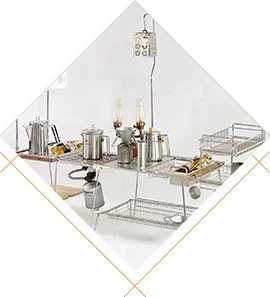 Giá đỡ tiện ích ngoài trời bằng kim loại