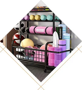 Giá thiết bị tập thể dục bằng kim loại