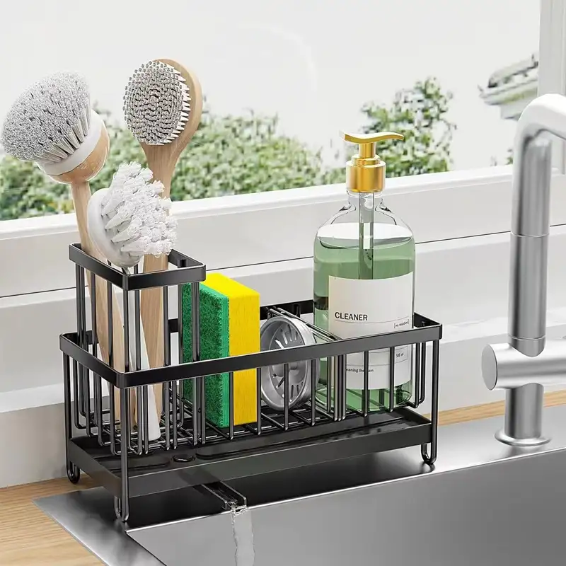 Giá đỡ khăn rửa chén đa chức năng