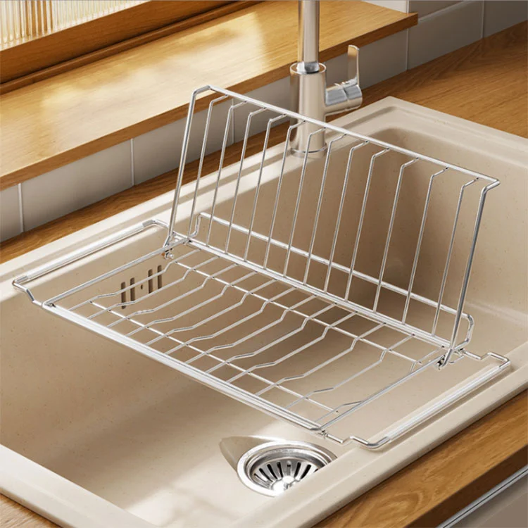 Giá đỡ bồn rửa chén bằng thép không gỉ đa chức năng